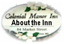 About the Inn, Guest Areas: Scroll Down or Click Here